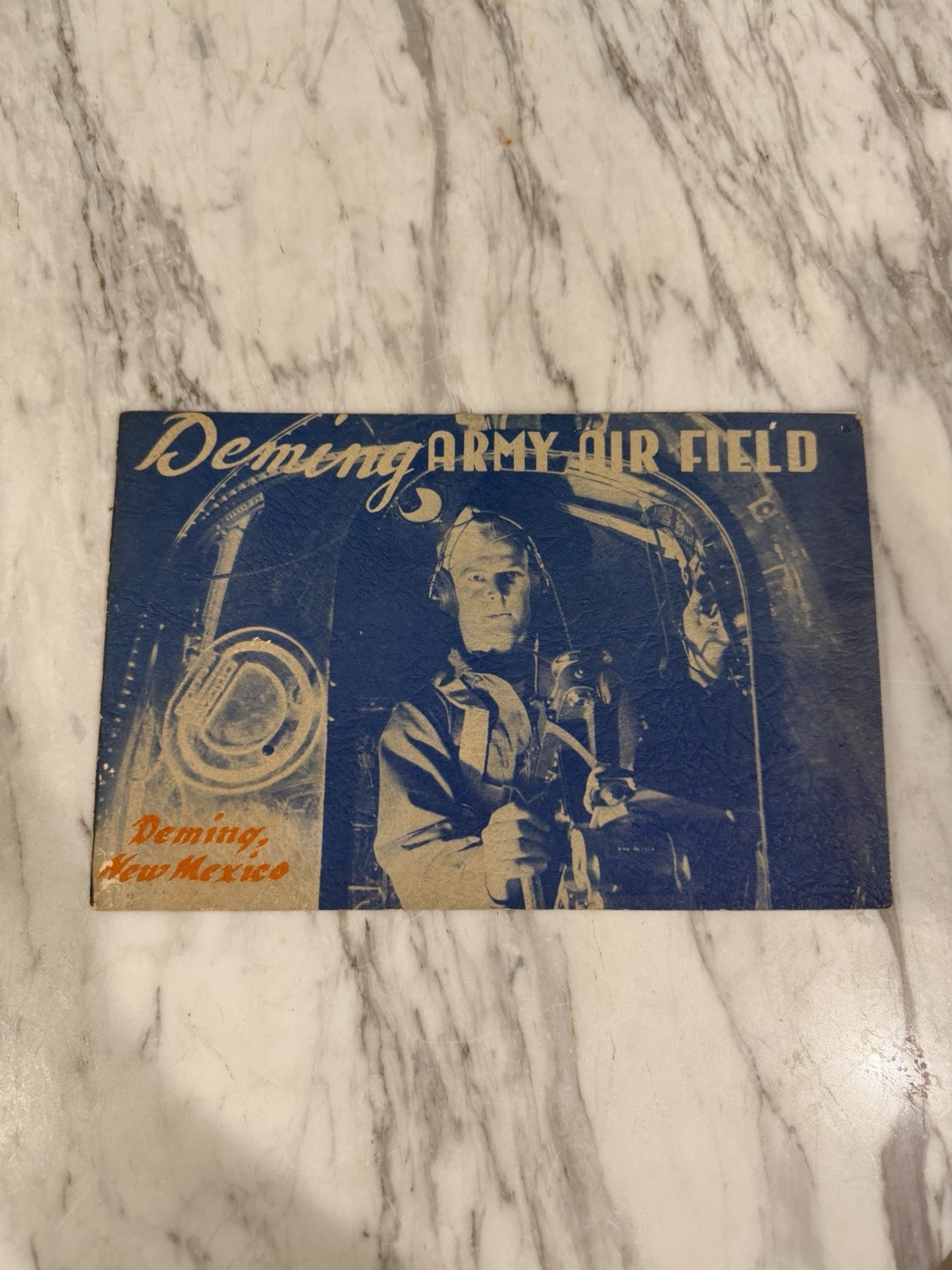 WWII 1943 Deming Army Air Field Bombardier School NM Photo Souvenir Book