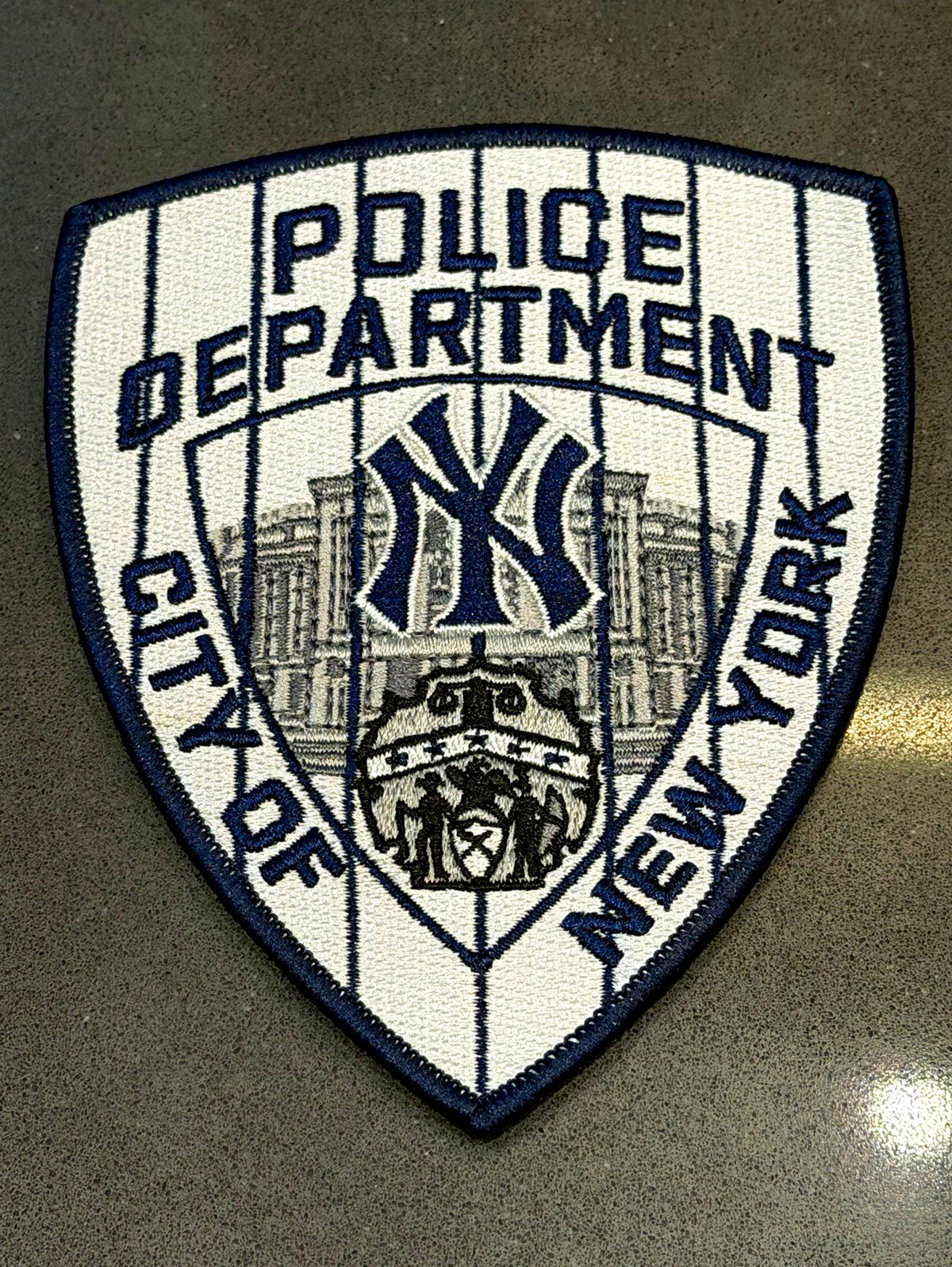 NEW YORK CITY Police NY Yankees  Novelty Collectible Patch