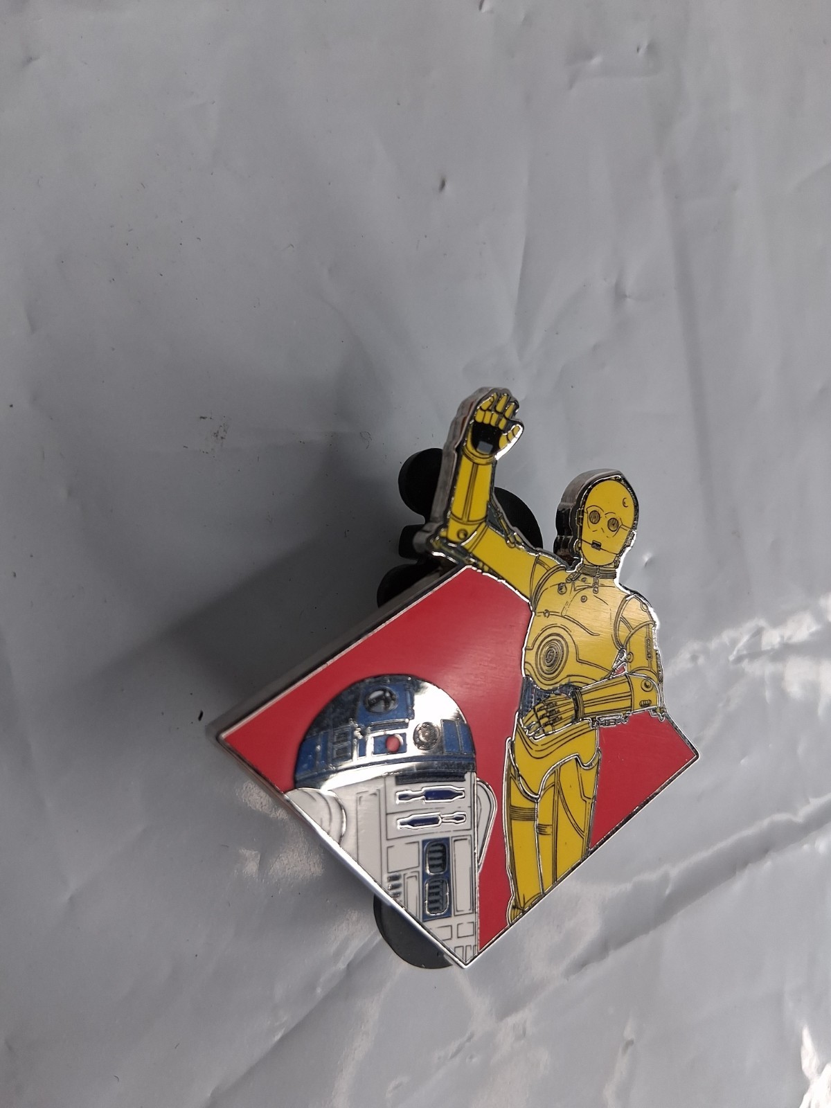 2024 Disney Parks Star Wars R2-D2 & C-3PO Diamond Portrait