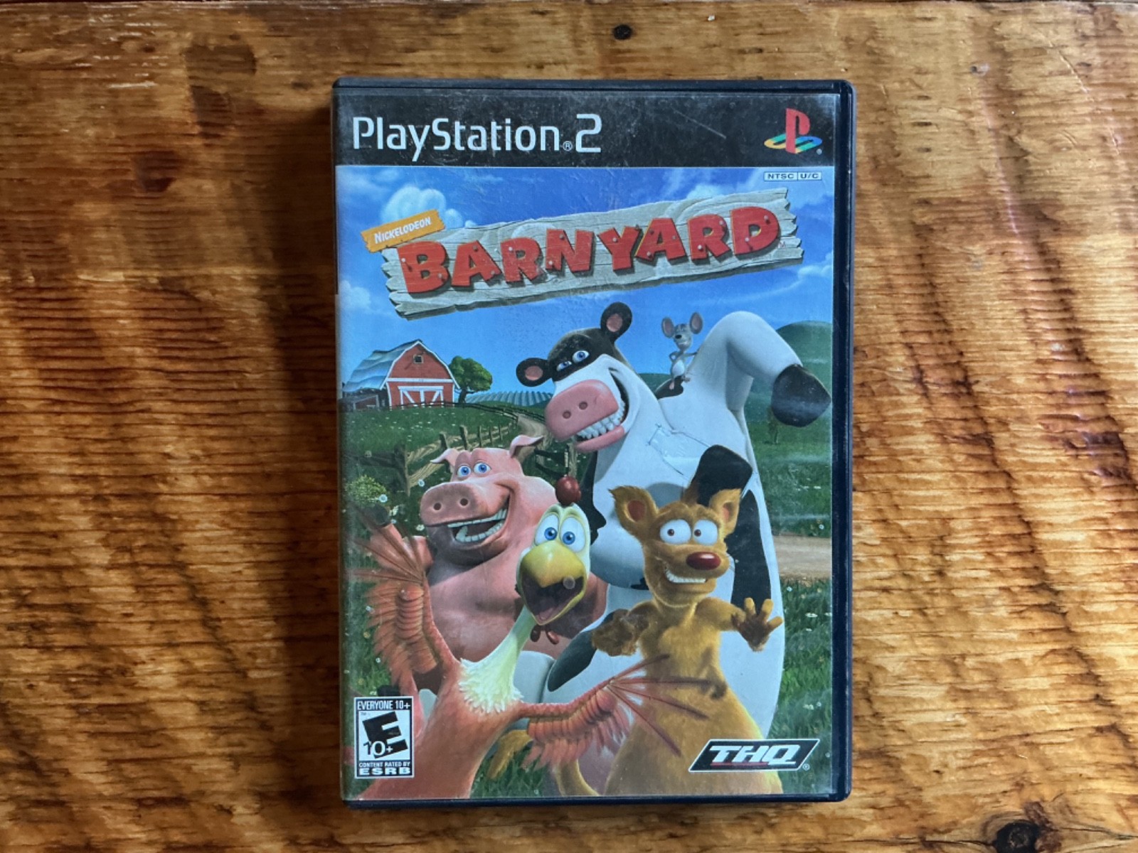 Barnyard Nickelodeon Playstation 2 PS2  Black Label Complete Tested