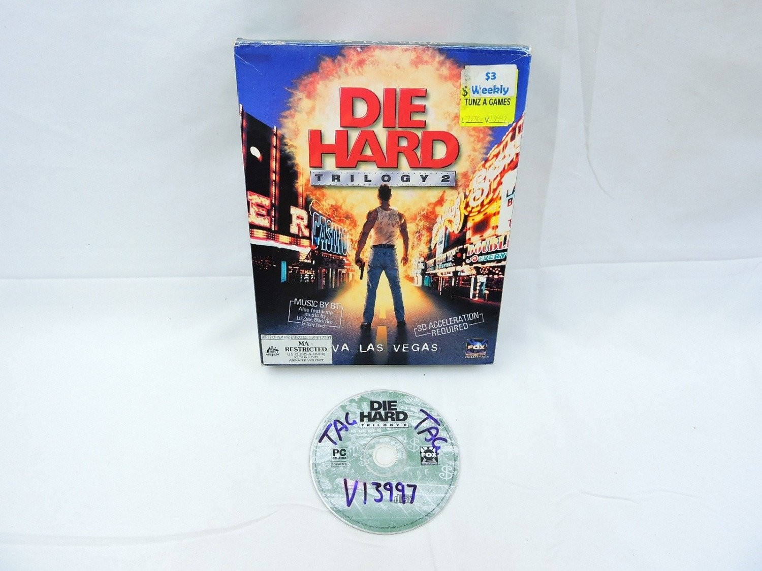 Ex-Rental Big Box PC Die Hard Trilogy 2