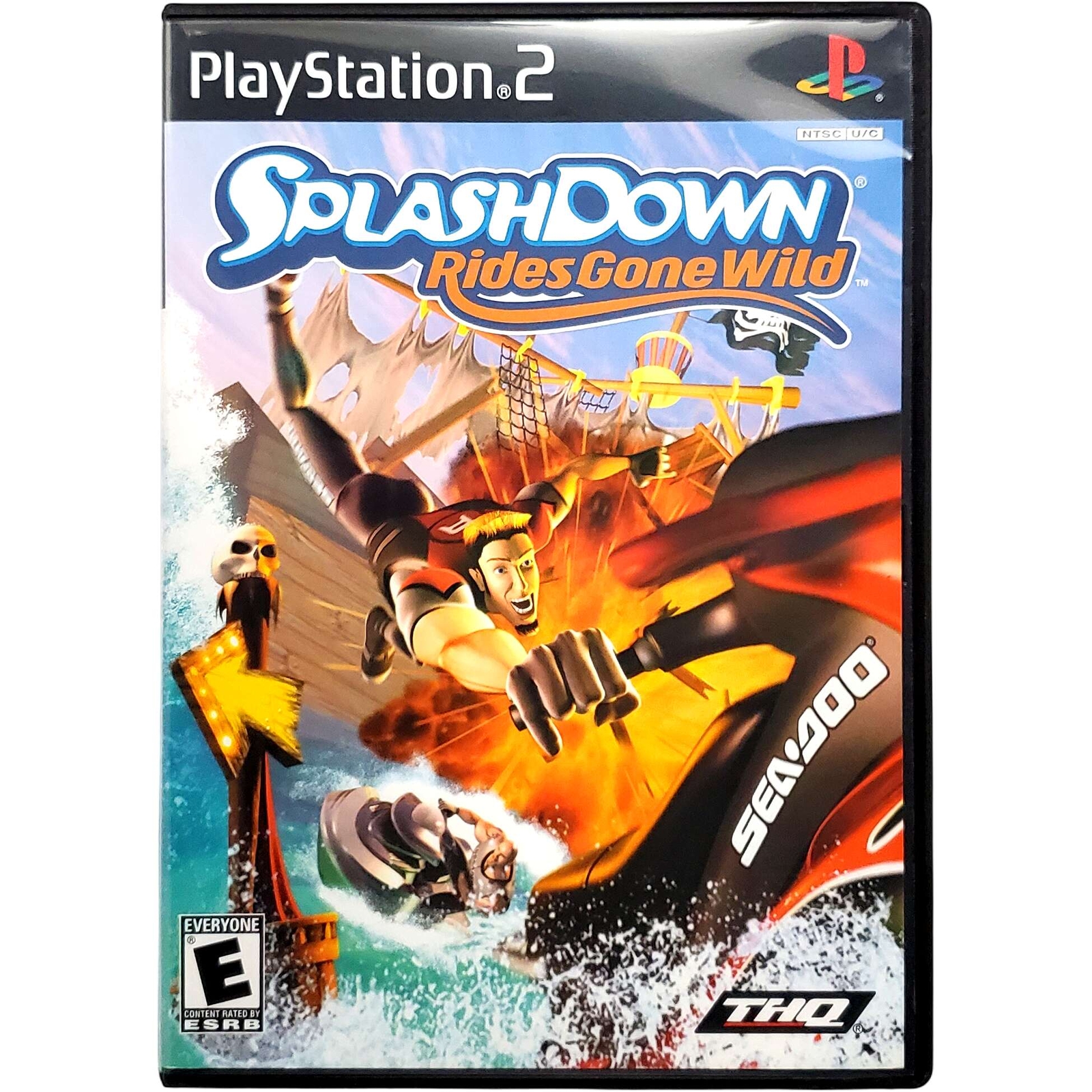 Splashdown Rides Gone Wild - Sony Playstation 2 PS2 Pristine Tested 1Y Guarantee