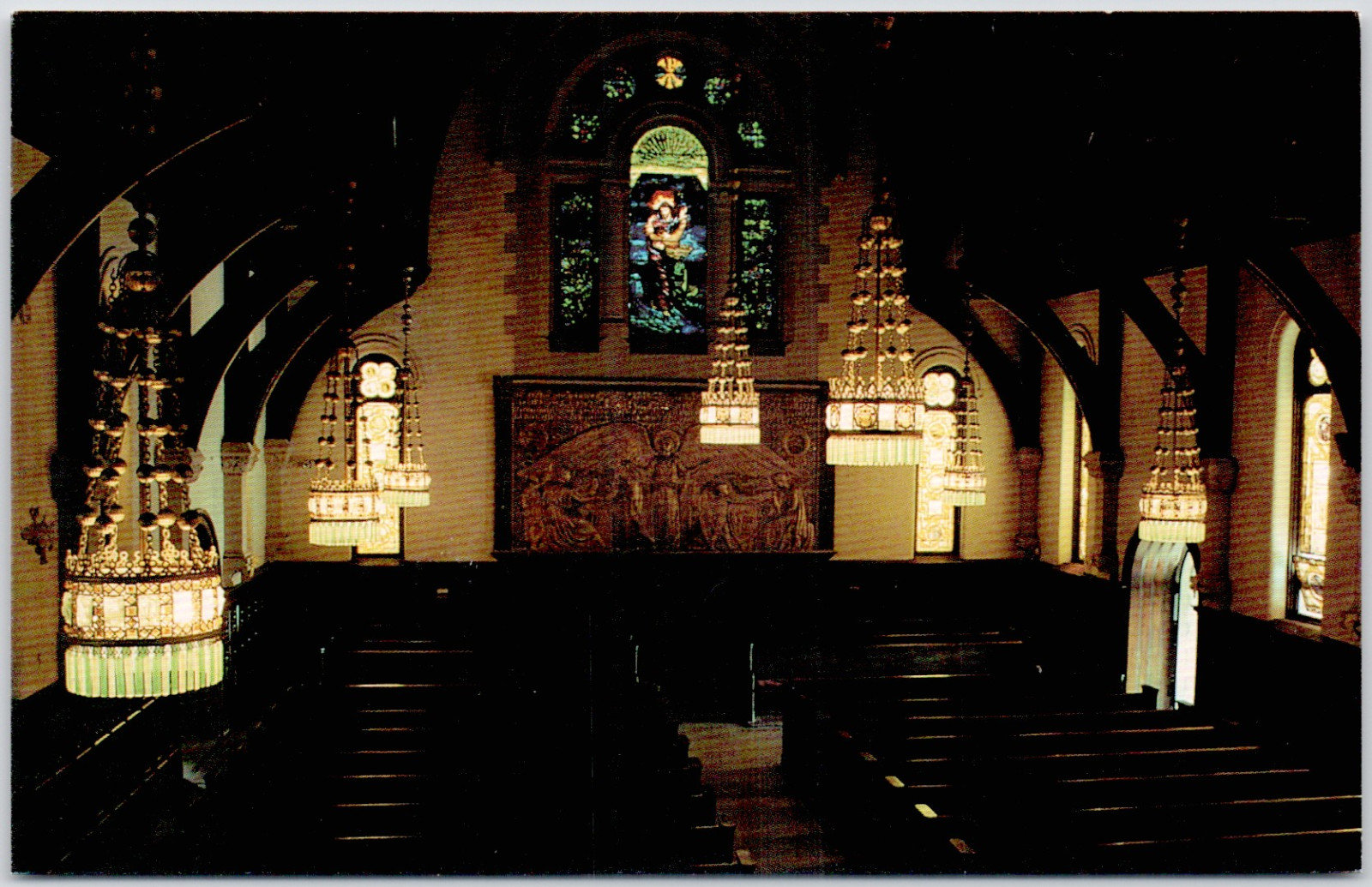 The Willard Memorial Chapel Auburn New York Theological Seminary NY VTG Postcard
