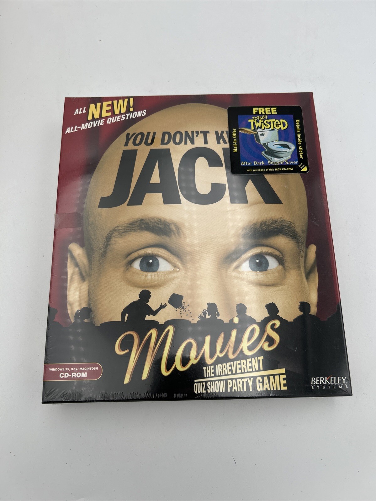 You Don't Know Jack Movies (Windows/Mac, 1997) PC Game - New Sealed