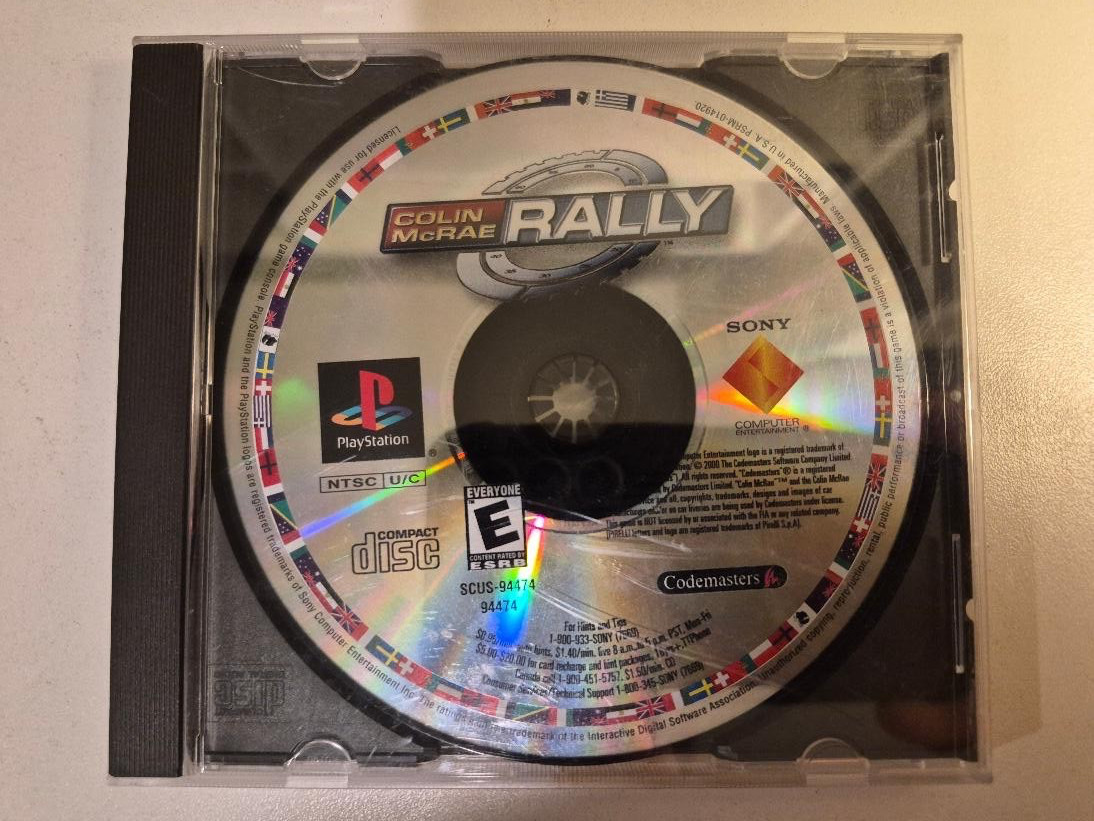 Colin McRae Rally (Sony PlayStation 1, 2000)