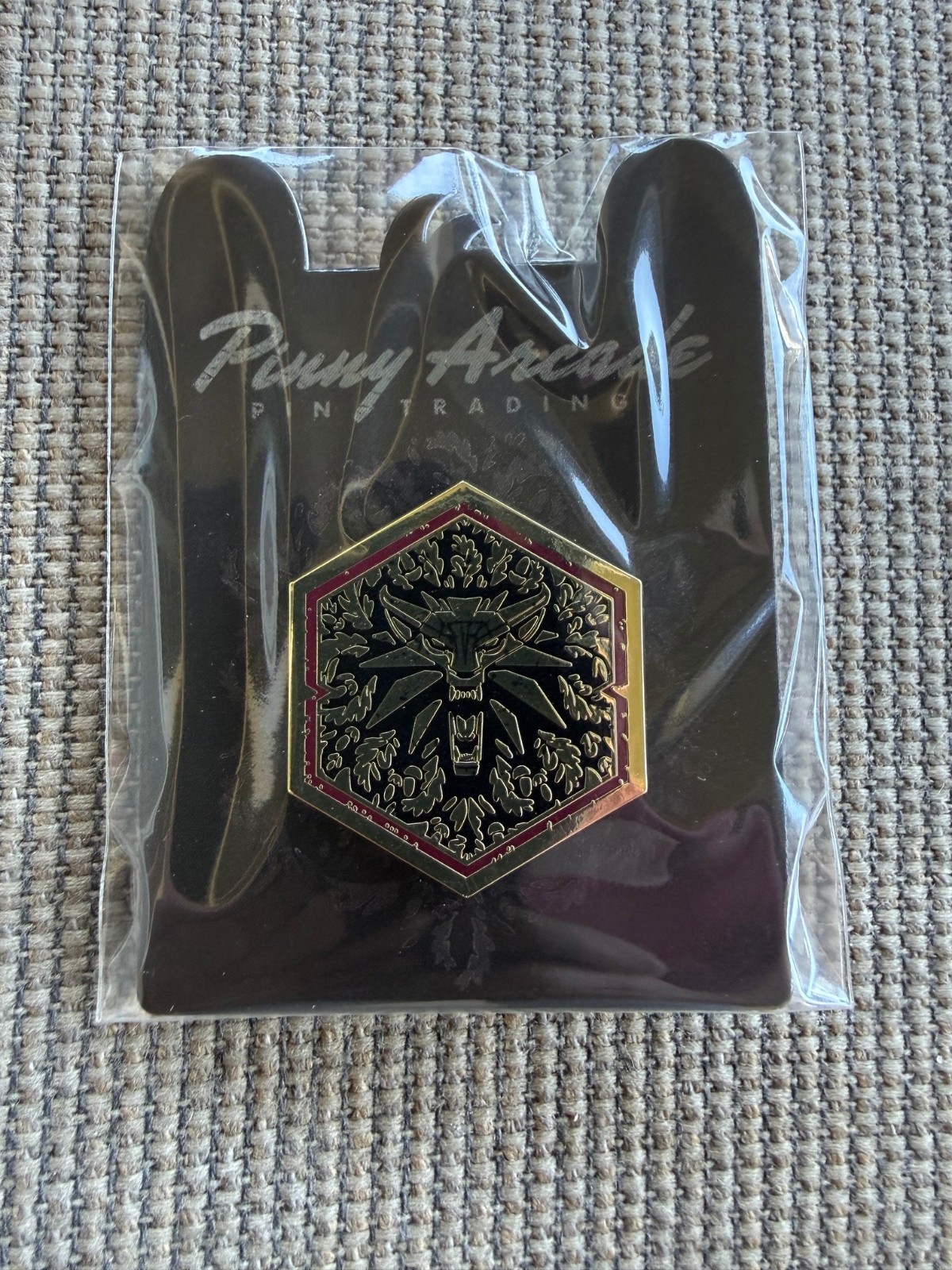 The Witcher 3 Songs of the Past Wolf Pinny Arcade Pin PAX West 2026 Exclusive