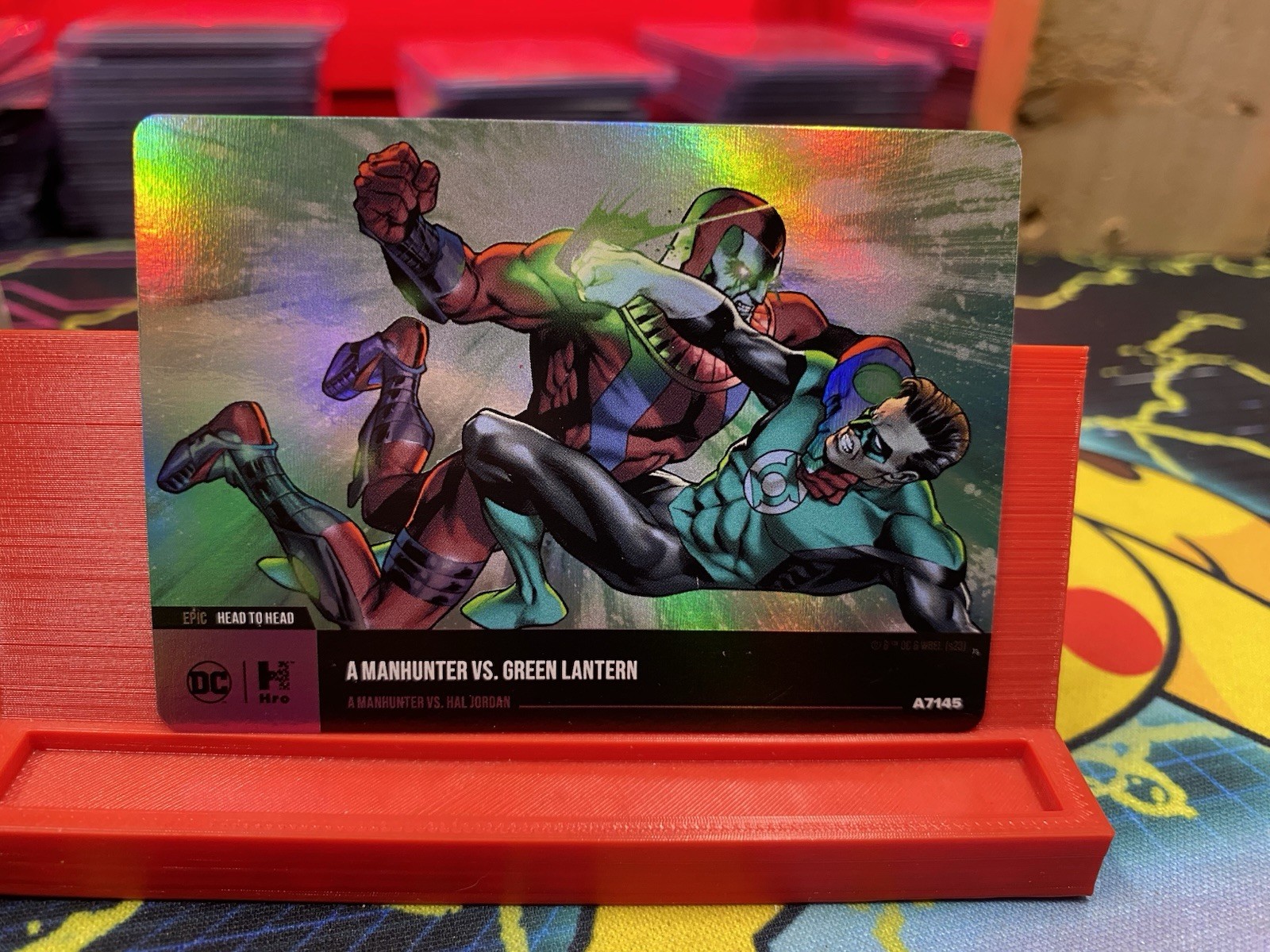 Official DC - Ch 4: Head to Head A Manhunter Vs Green Lantern Holo Epic