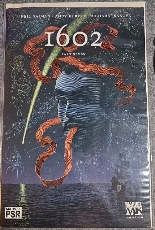 1602 #07 Part Seven Marvel Knights Comics Apr 2004 (NM 9.4) Gaiman Kubert