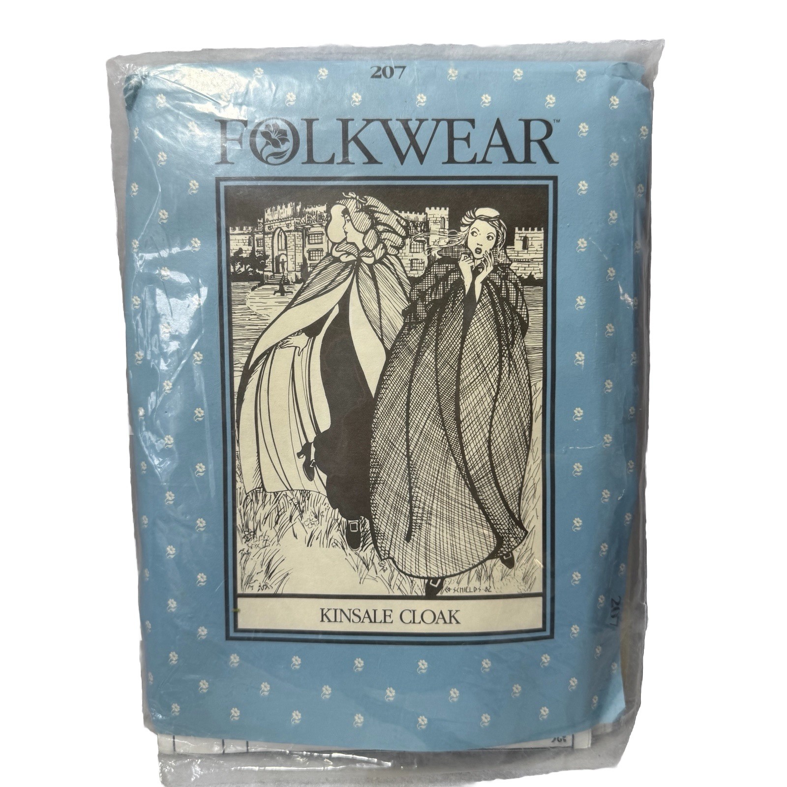 Vintage Folkwear Sewing Pattern 207 Kinsale Cloak Cape