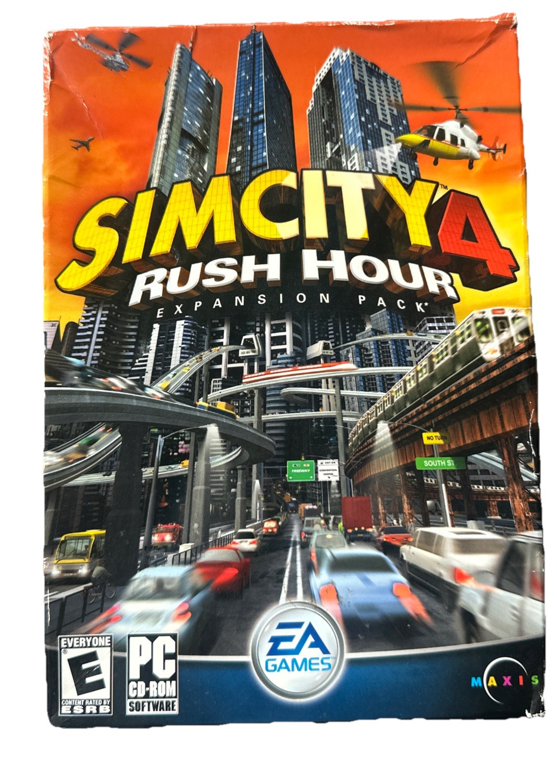 SimCity 4 Rush Hour Expansion Pack PC CD-ROM EA Games Maxis Complete