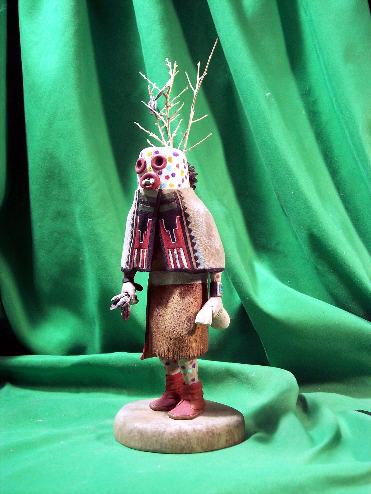 Hopi Kachina Doll -The  Masau'u Kachina, by Philbert Poleyestewa - Incredible