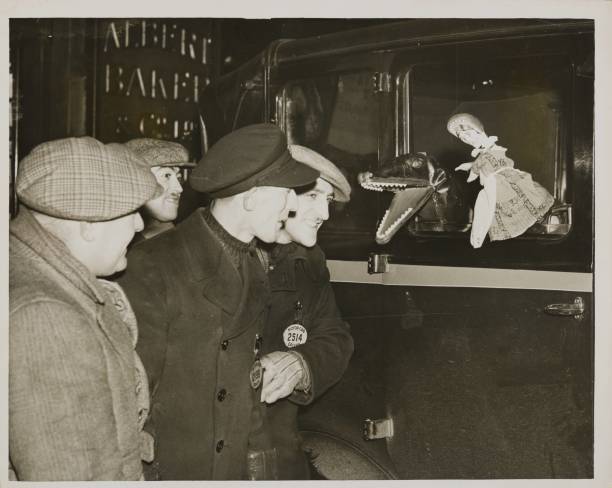 Taxi Driver \'s Own Theatre Charles Tebbutt a taxi-driver has bu- 1937 Old Photo