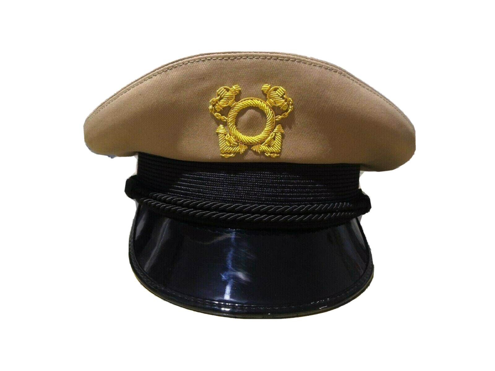 USA Replica Captain\'s Hat Skipper\'s Hat Yachting Hat khaki version Brand New