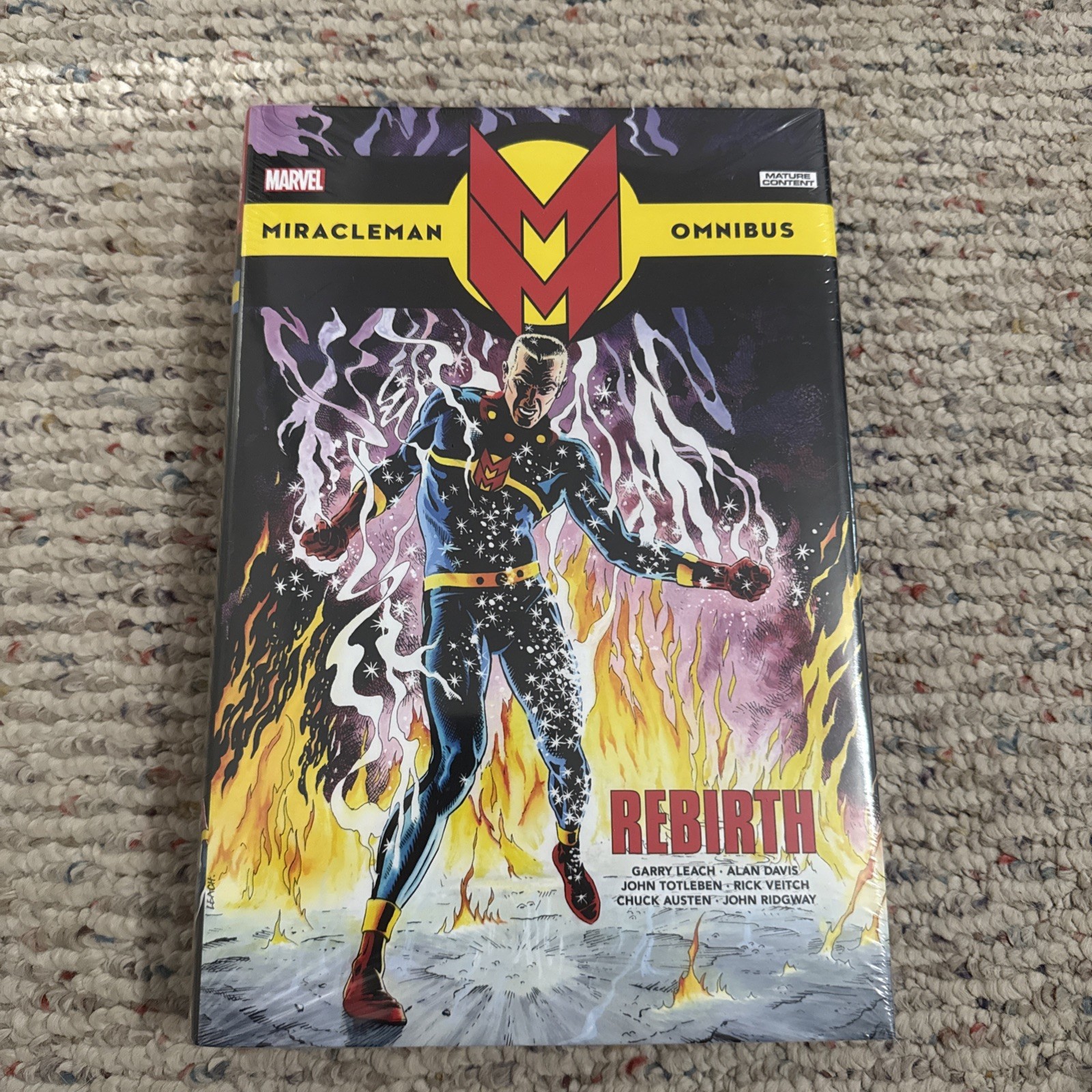 MIRACLEMAN OMNIBUS HARDCOVER Garry Leach DM Variant Marvel Comics HC