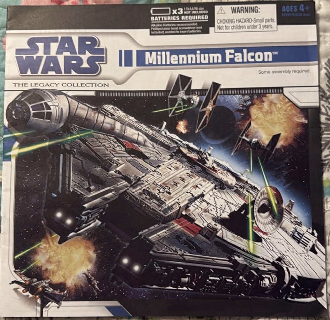 Star Wars Legacy Collection Millennium Falcon Instruction Manual Only