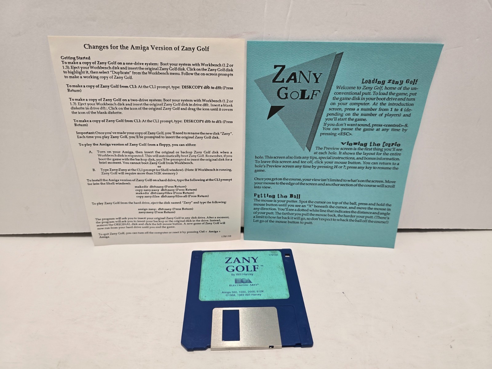 Zany Golf w/ Manual 3.5