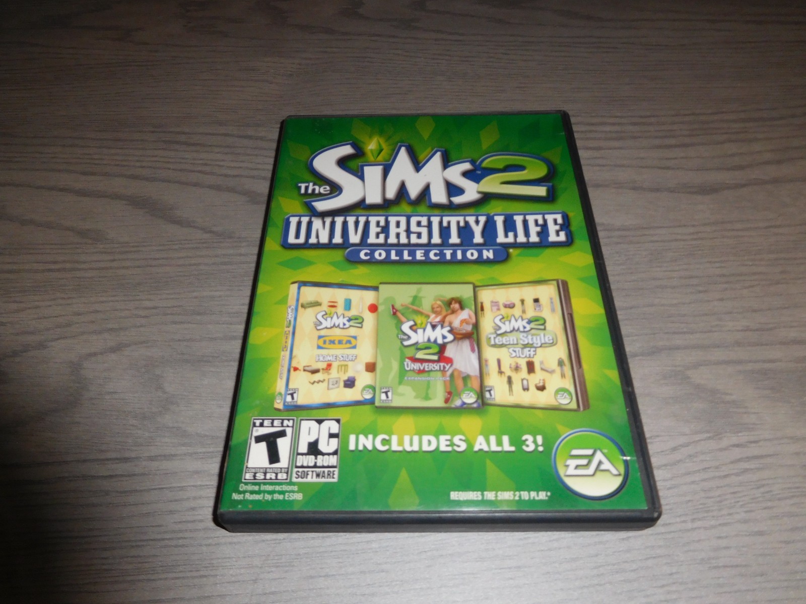 The Sims 2 University Life Collection Expansion Pack PC Game NO KEY