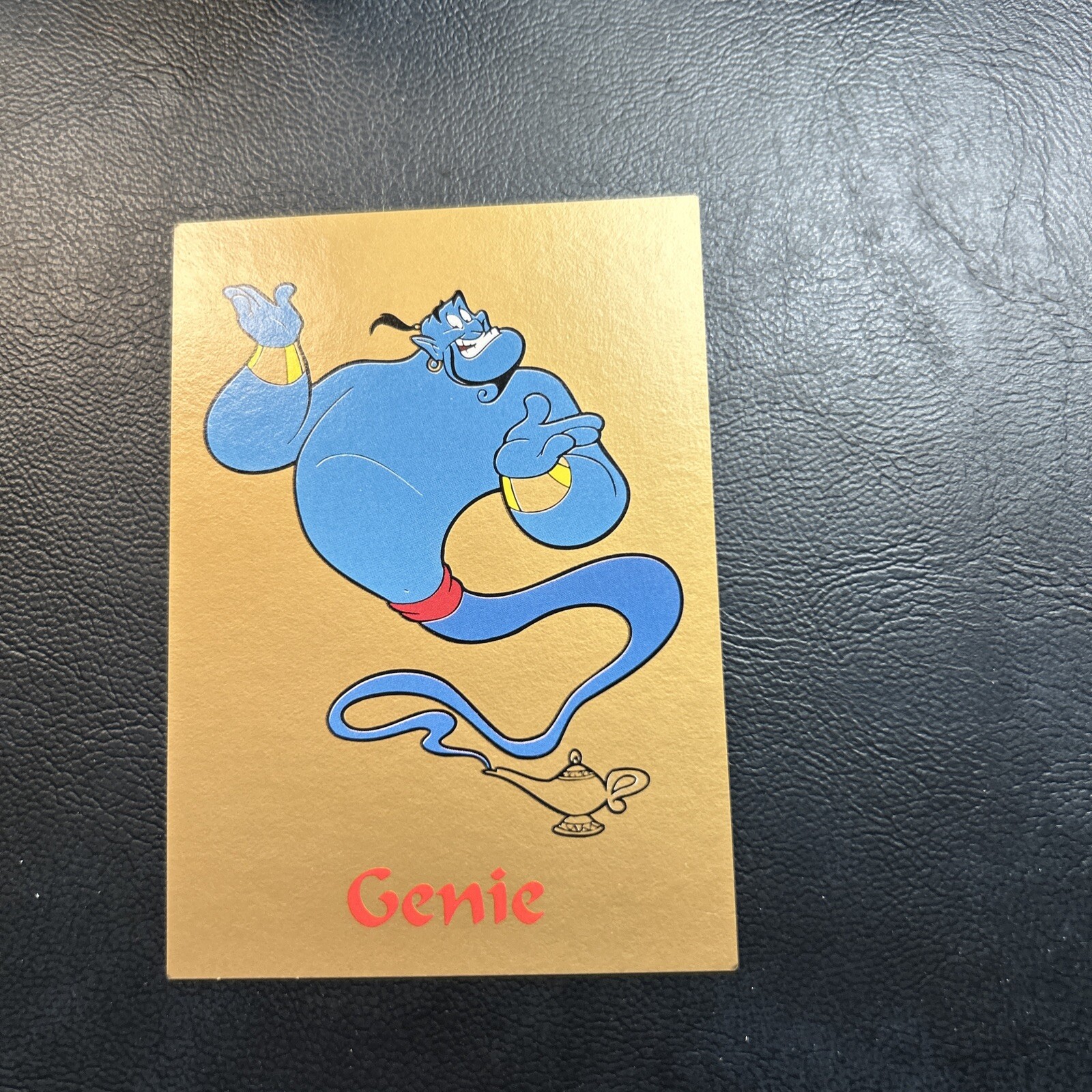 98c Disney Aladdin 1993 Skybox #06 Genie add ship .10