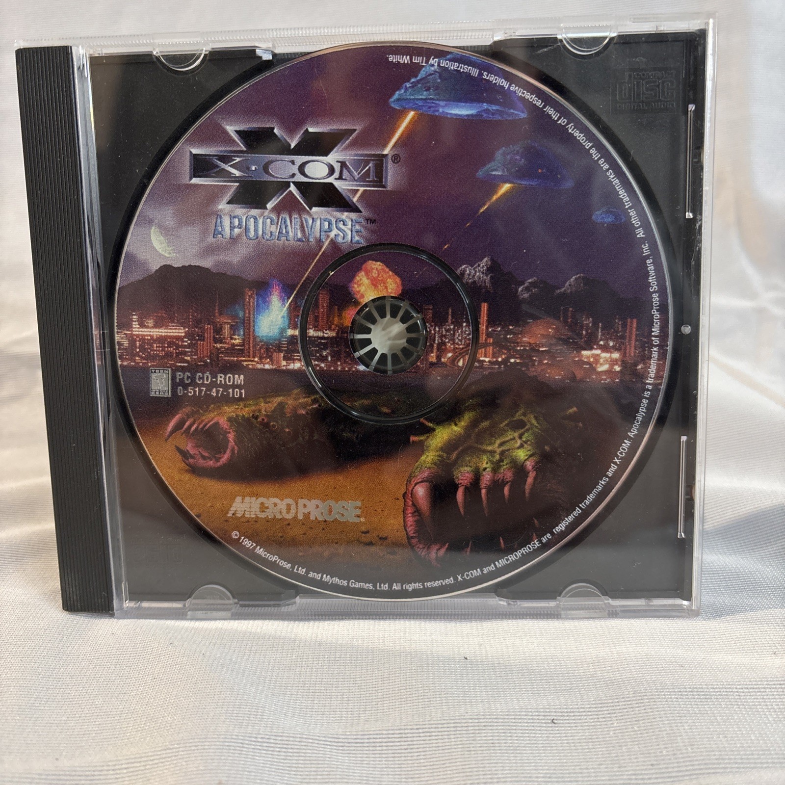 X-COM: Apocalypse Windows Game (PC, 1997) No Manual