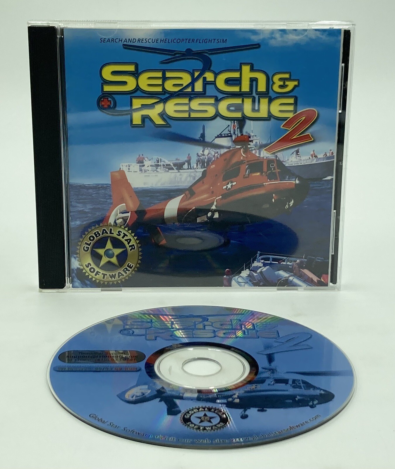 Search and Rescue 2 PC Video Game *No Scratches* Win 98/Me CD-Rom 2001