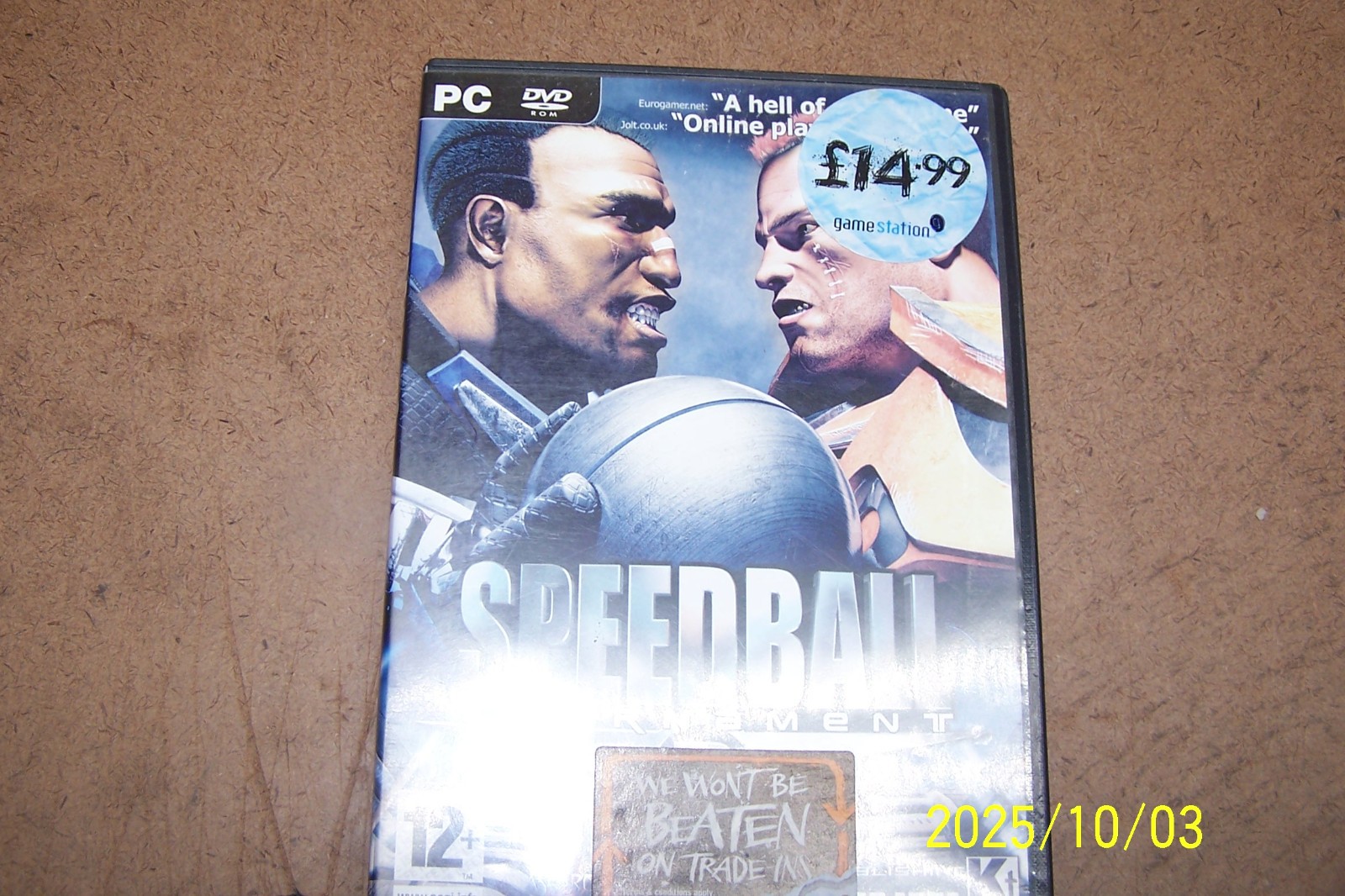 Speedball Tournament