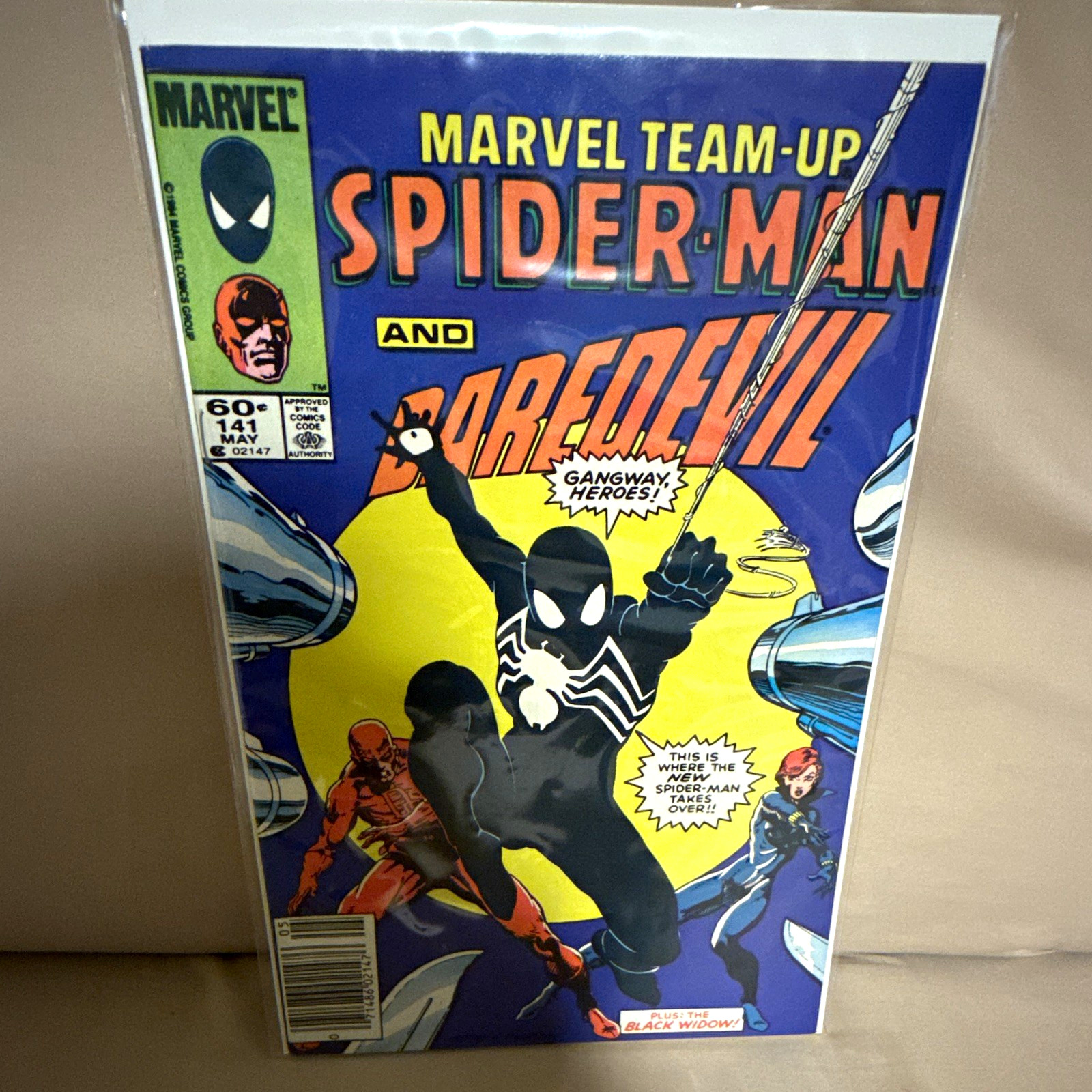 Marvel Marvel Team-Up #141 (1984) Spider-Man Daredevil Ann Nocenti Newsstand
