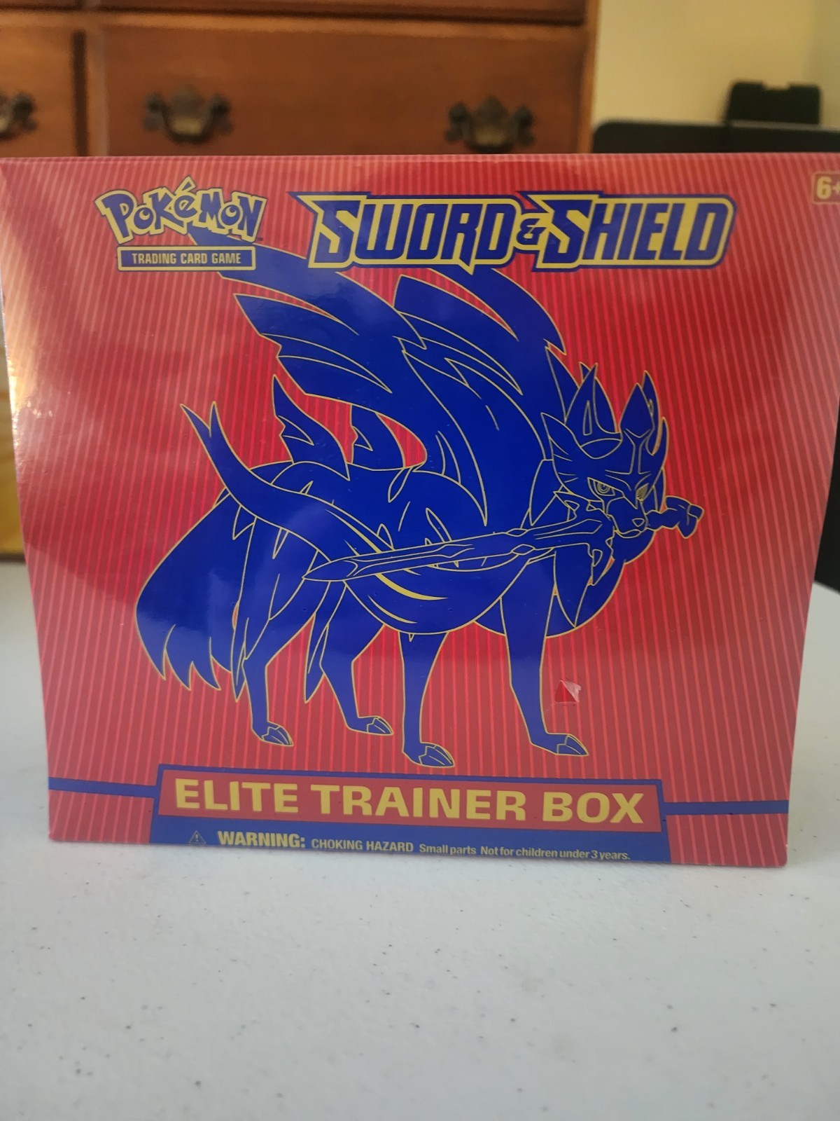 Pokemon Sword and Shield Base Set Zamacenta ETB