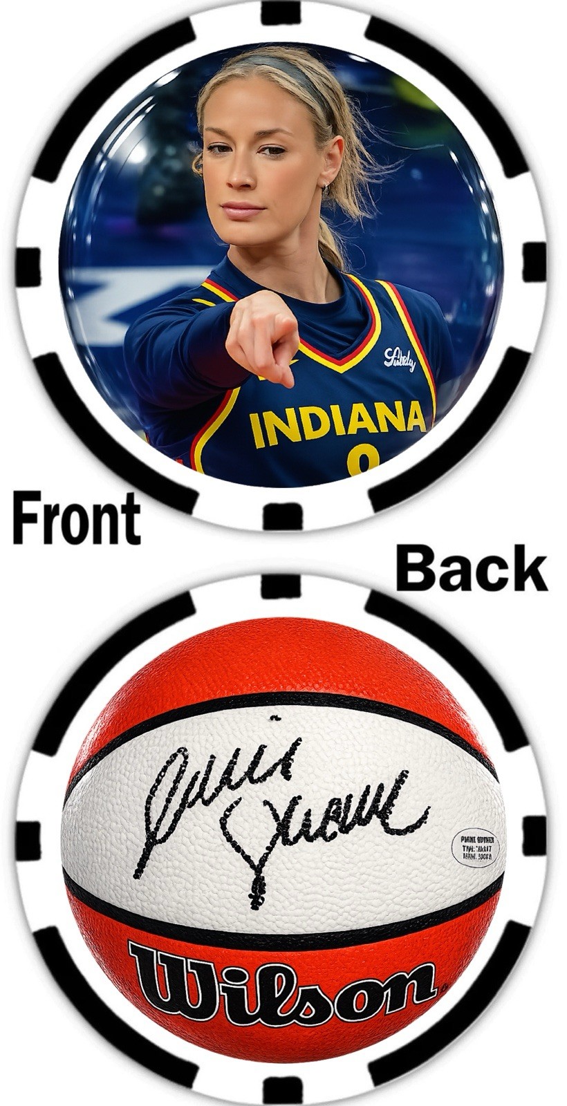 SOPHIE CUNNINGHAM - FEVER COMMEMORATIVE - POKER CHIP ***SIGNED***