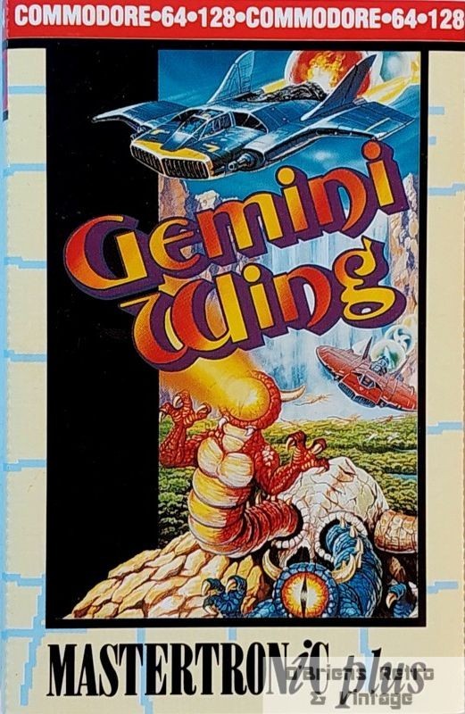 Gemini Wing - Mastertronic Plus - 1989 - Commodore 64 / 128