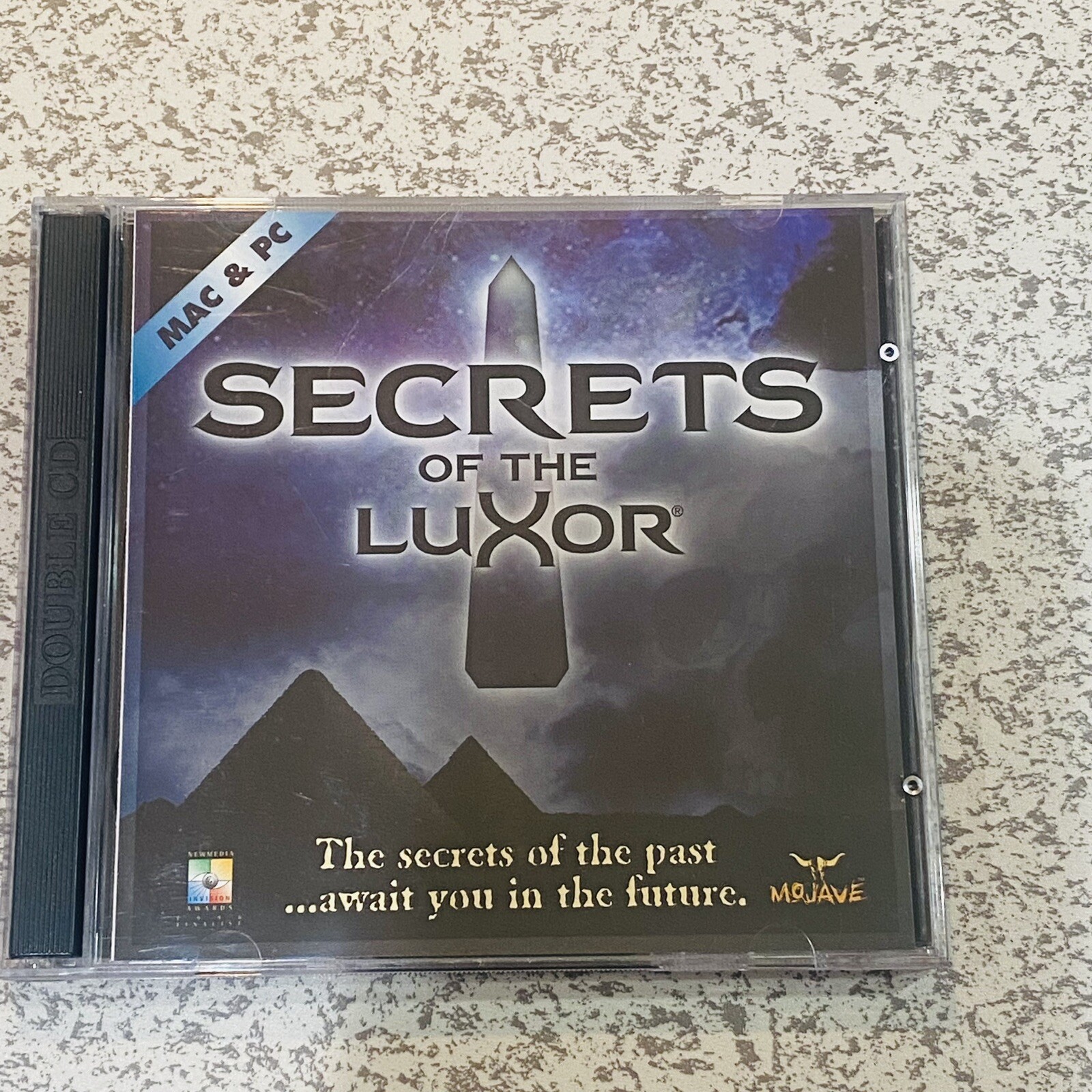 Secrets of the Luxor Mac & PC 1996 Vtg Software Game Mojave CLEAN