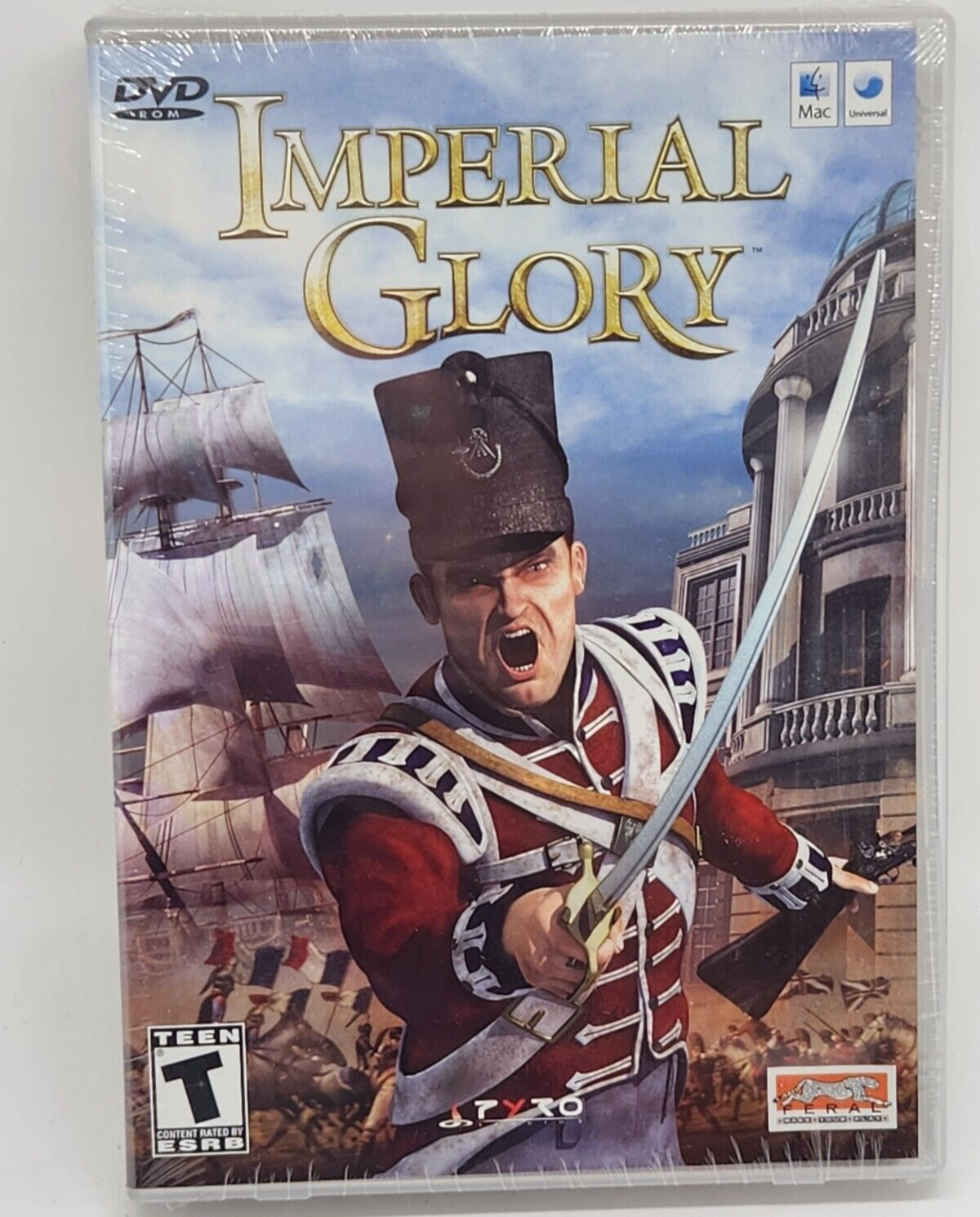 NEW IMPERIAL GLORY SEALED SMALL BOX MAC DVD-ROM OS APPLE MACINTOSH 2006
