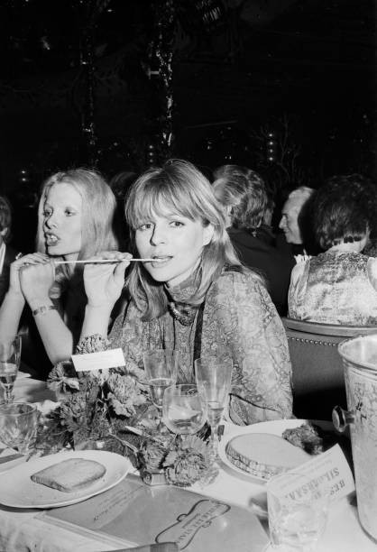 German actress singer Cornelia Froboess at the Soiree der Stars on- Old Photo