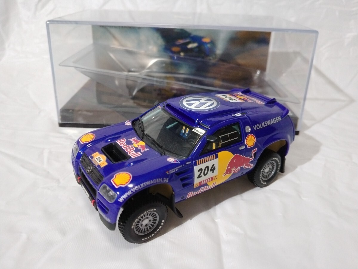 1/43 Minichamps Vw Race Touareg Paris-Dakar Rally 2004 Red Bull