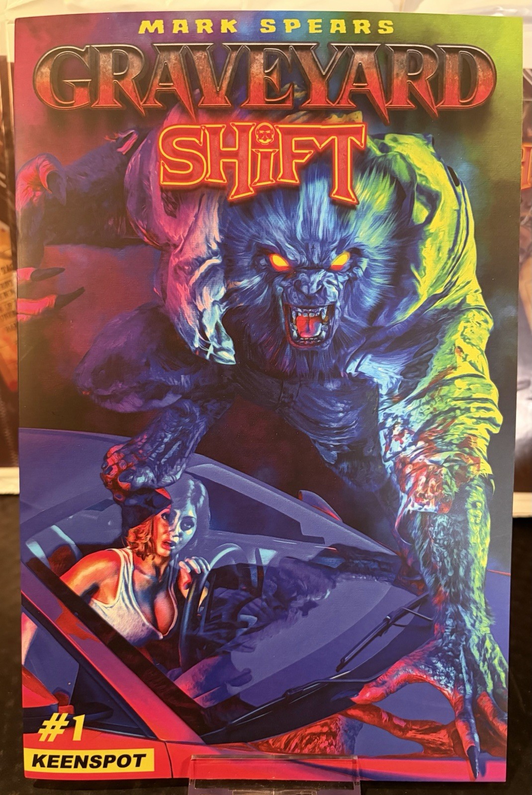 Mark Spears Graveyard Shift #1 COVER L 1:500 Secret Body Bag Exclusive 