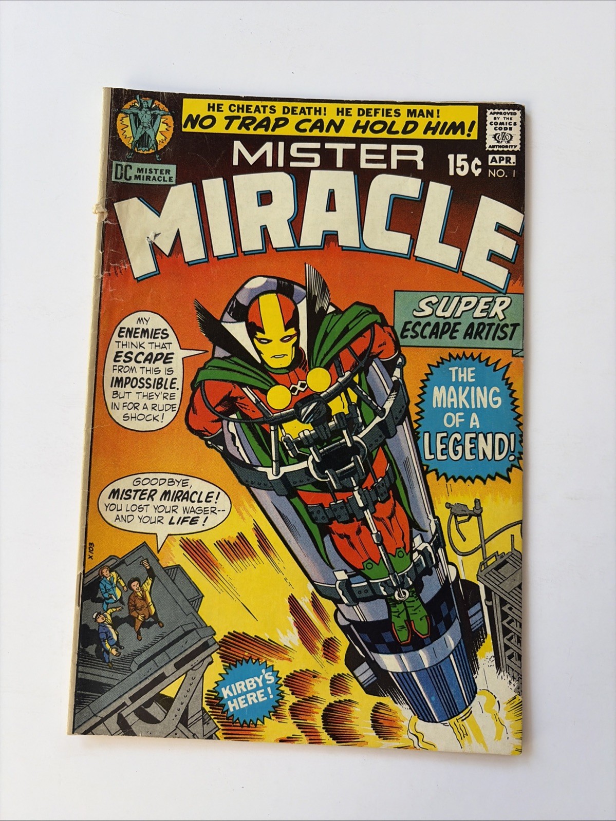 Mister Miracle 1 DC Comics 1971 1st Mister Miracle