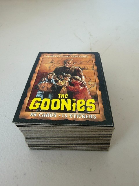 1985 Topps The Goonies Movie Complete Set of 86 Trading Cards M/NM