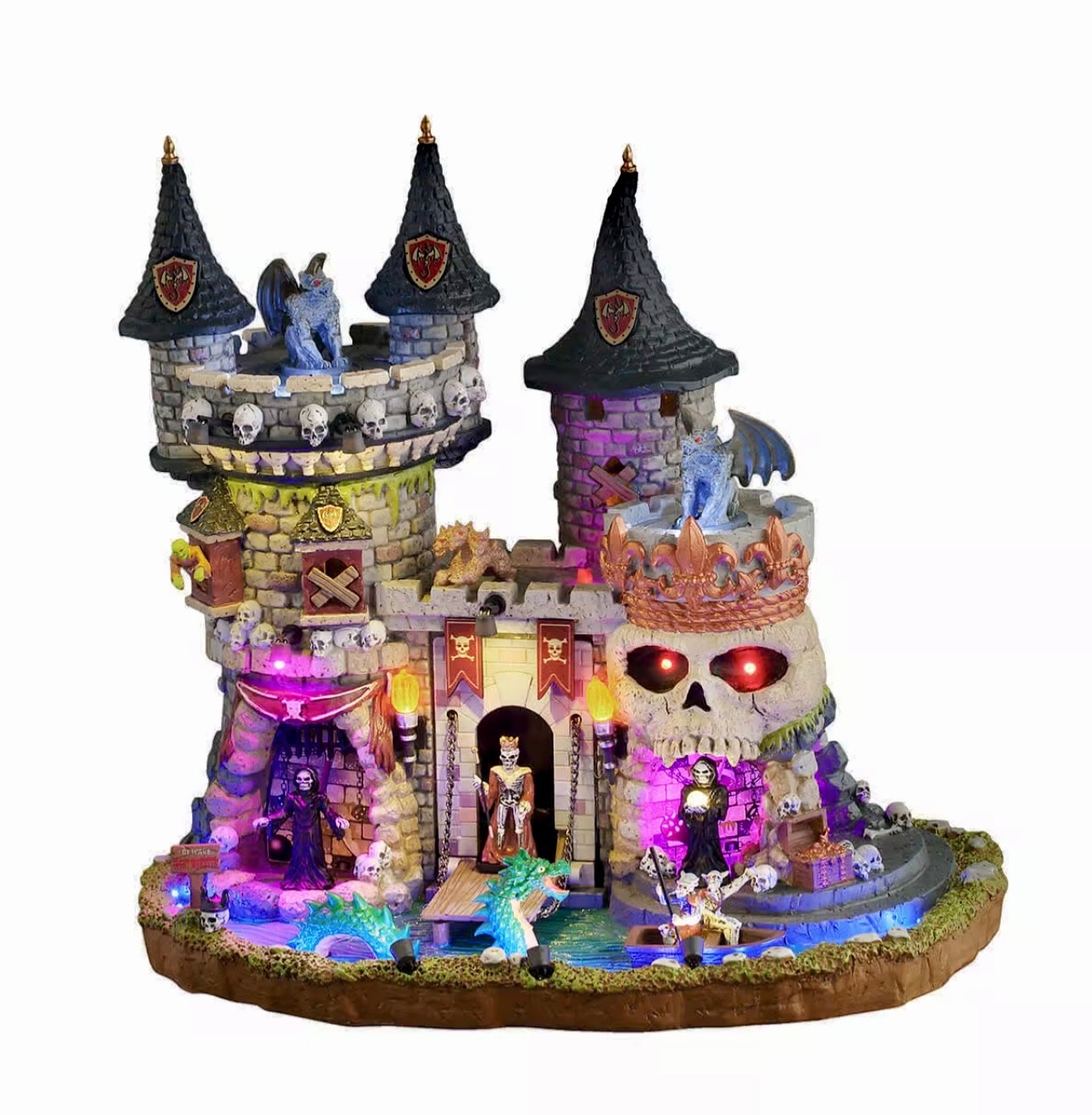 Lemax 2025 Spooky Town Halloween Village Medi-Evil Castle 55302 Brand New