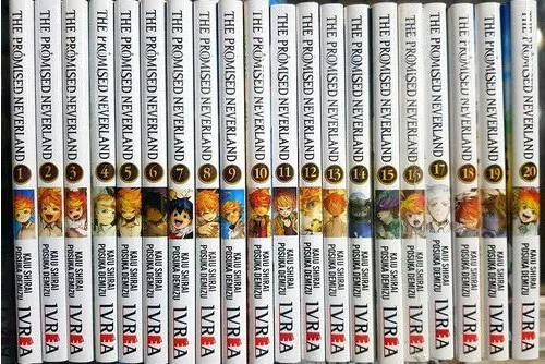 The Promised Neverland Completo. 20 libros. MANGA. ESPAÑOL. Original. Nuevos
