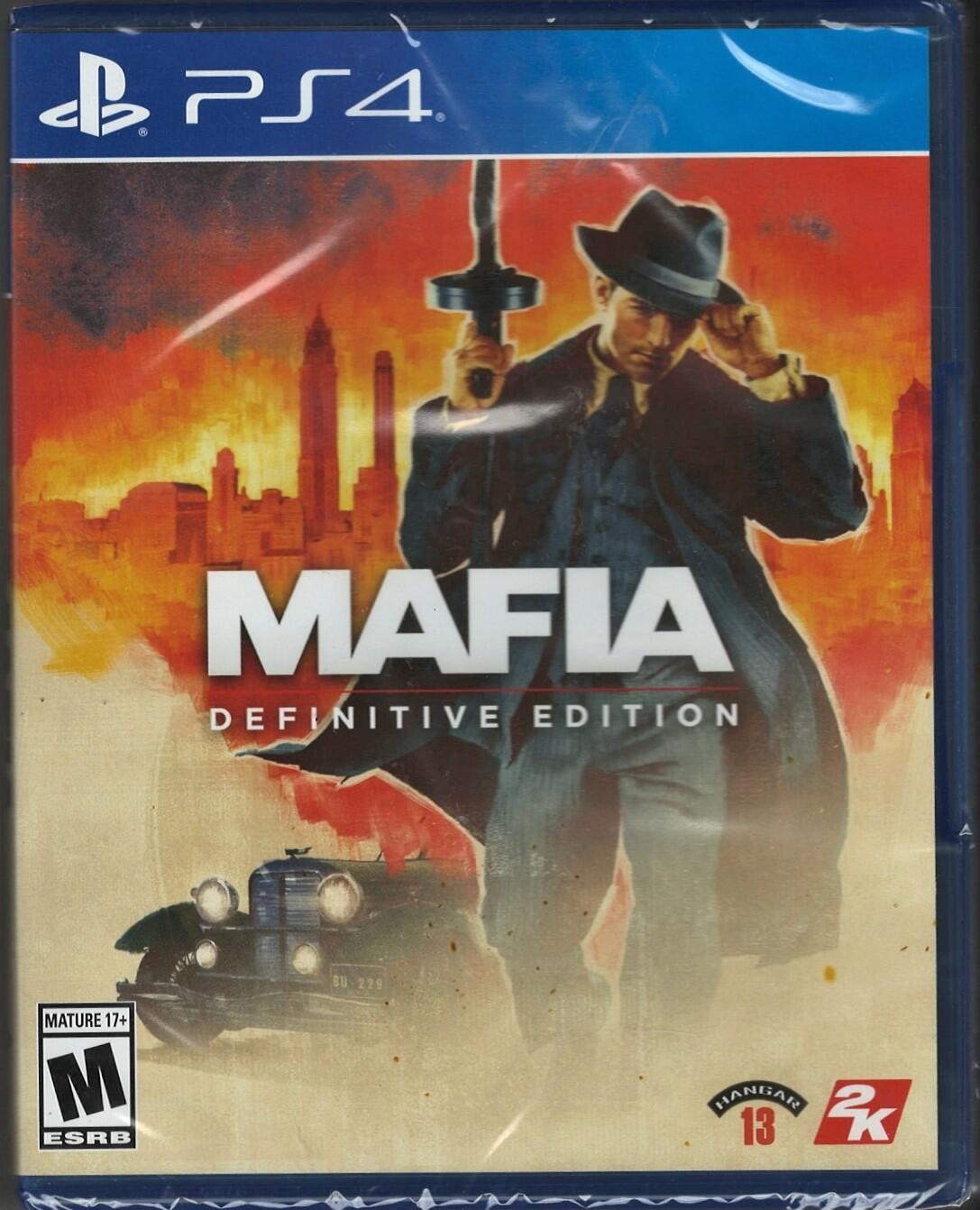 Mafia: Definitive Edition PS4 (Brand New Factory Sealed US Version) PlayStation