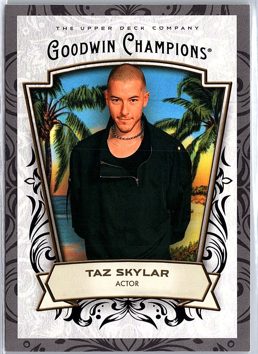 2026 Richard Hatch Upper Deck Goodwin Champions Glossy Black #58 Survivor A