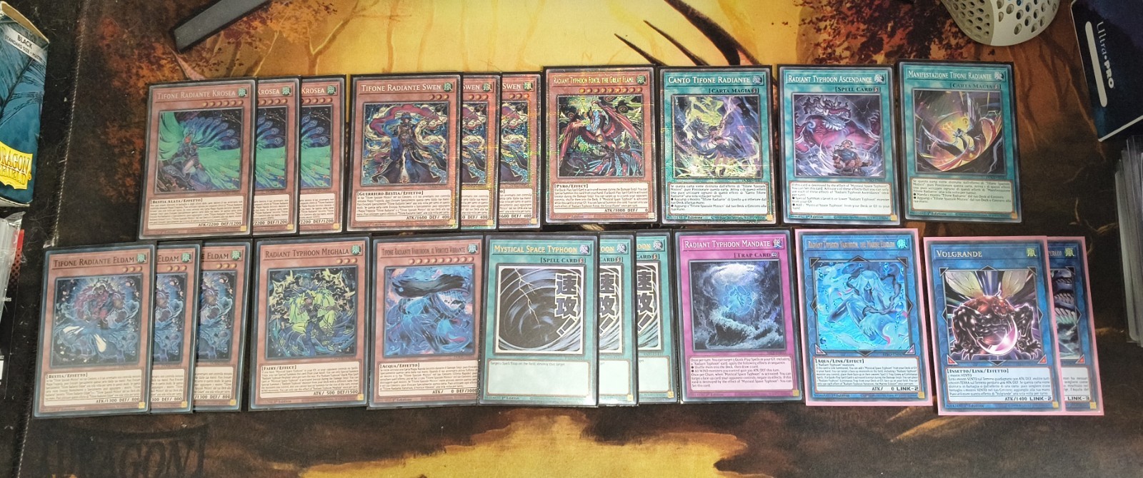 Radiant Typhoon Core High Rarity Starlight Yu-Gi-Oh Deck