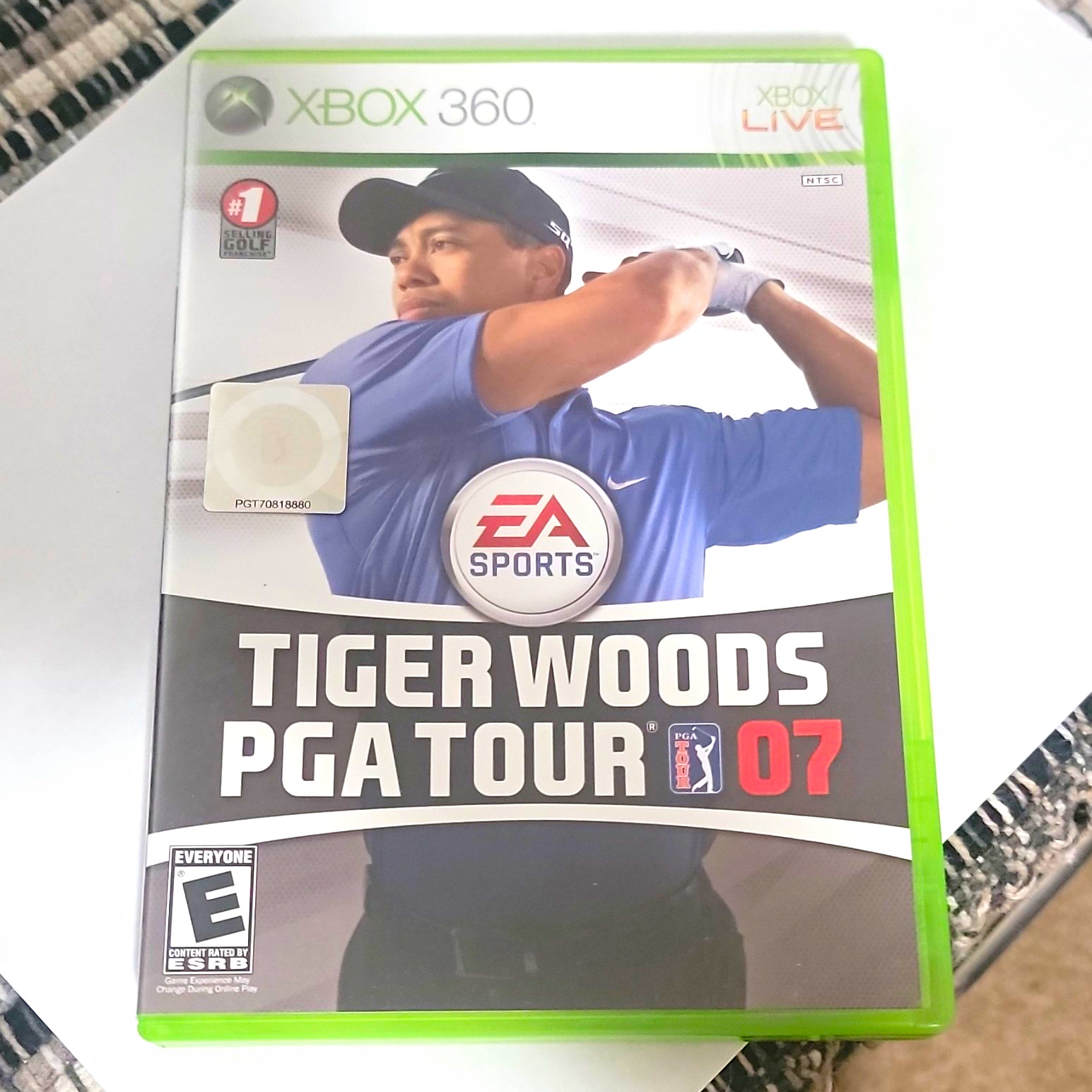 EA SPORTS Tiger Woods PGA Tour 07 Microsoft Xbox 360 NTSC-U/C W/Manual Tested
