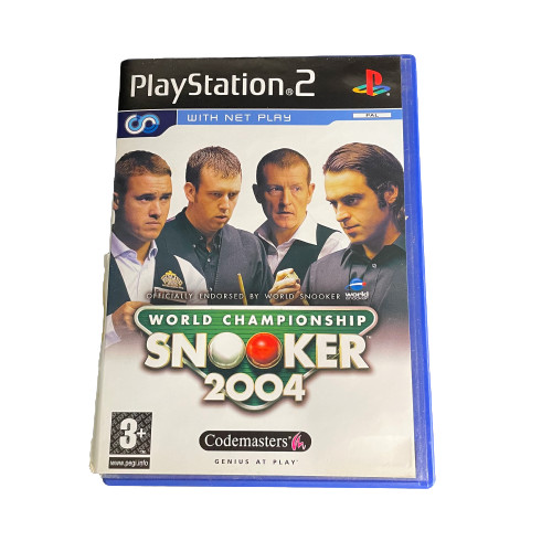 World Championship Snooker 2004 | Playstation 2 PS2 PAL + Manual | Au Seller