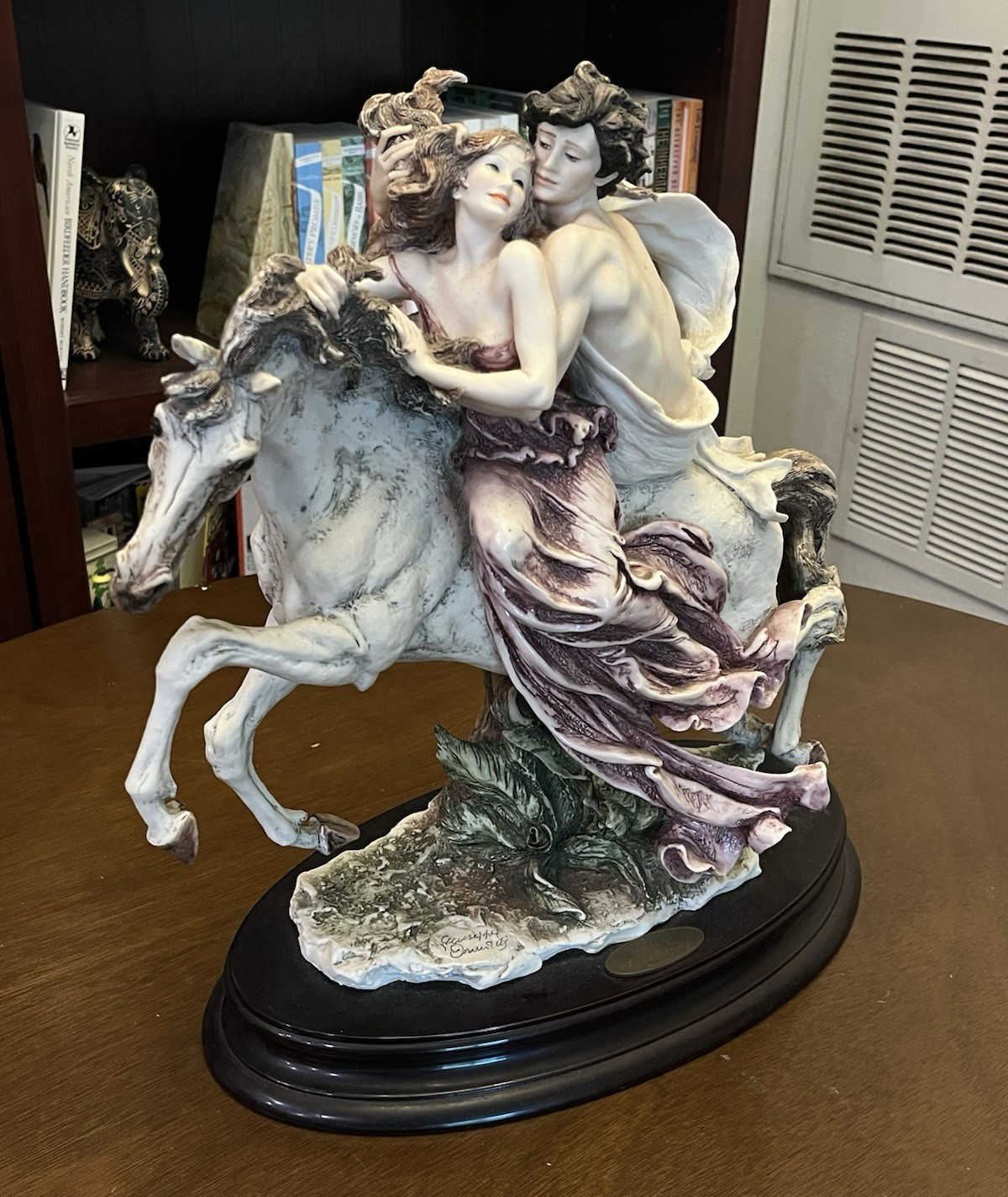 Florence by Giuseppe Armani Swept Away Figurine Limited Edition Signed 1998