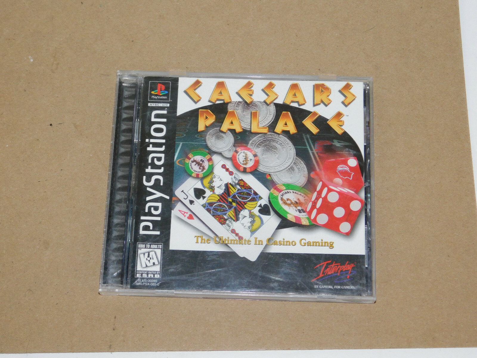 Caesar's Palace - PS1 PS2 Playstation Game