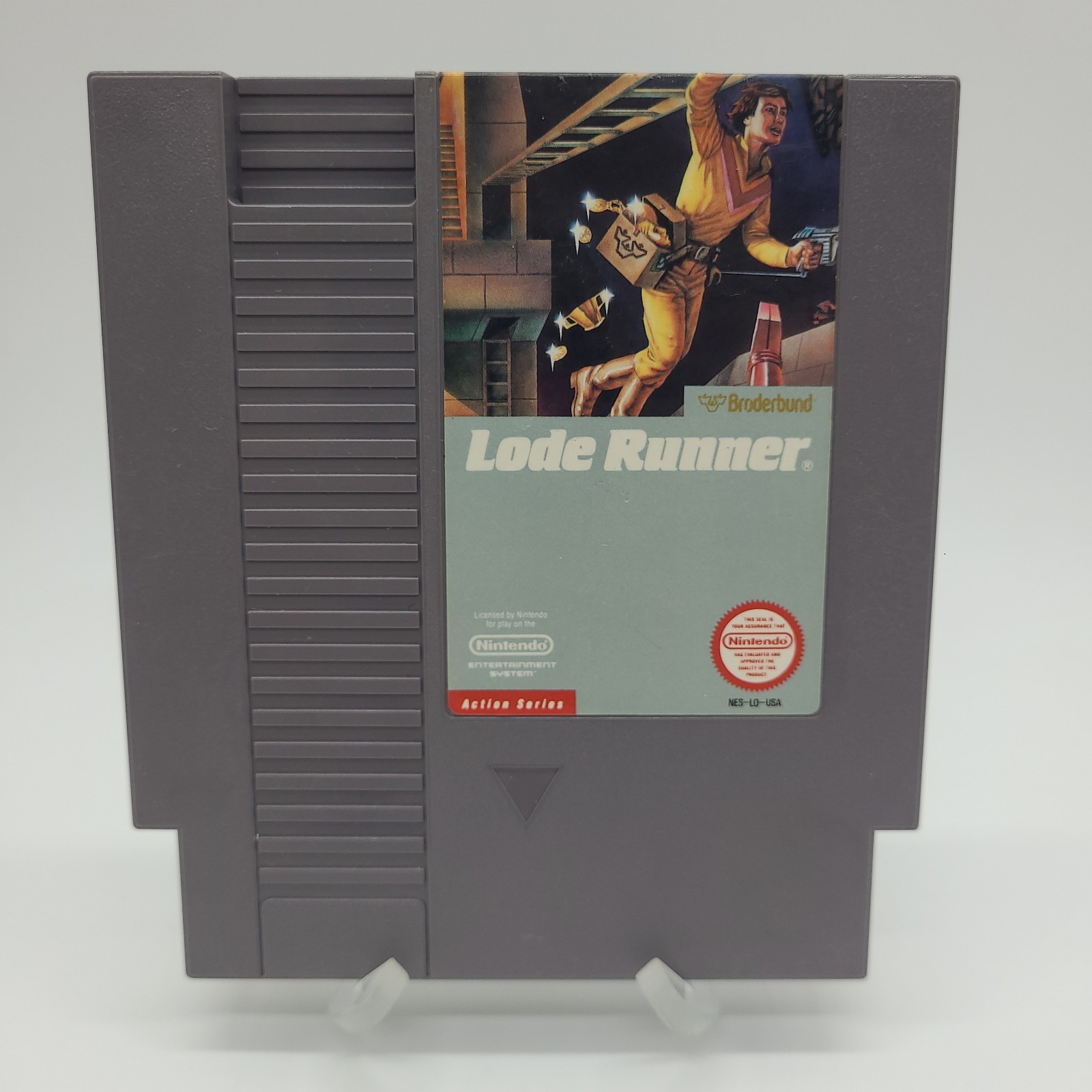Lode Runner Nintendo Entertainment System 5 Screw Cartridge Only Nes Tested #2