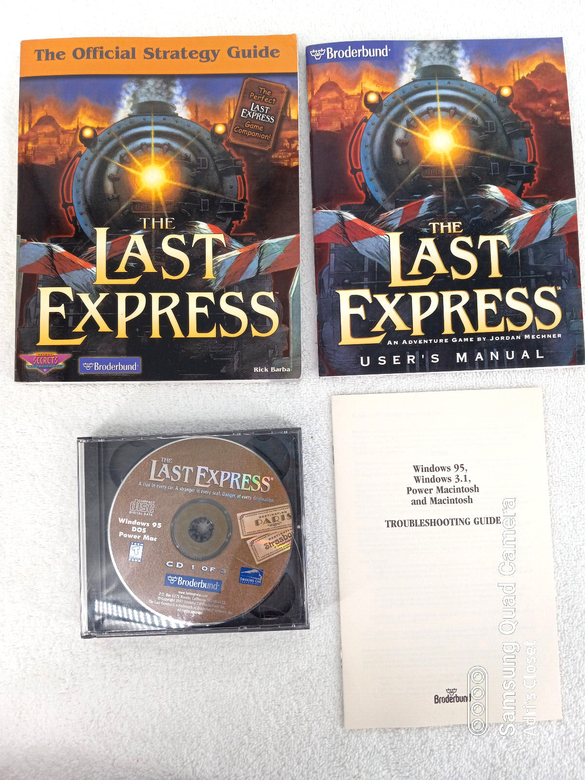 The Last Express The Official Strategy Guide, Users guide & PC CD-ROM WIN 95