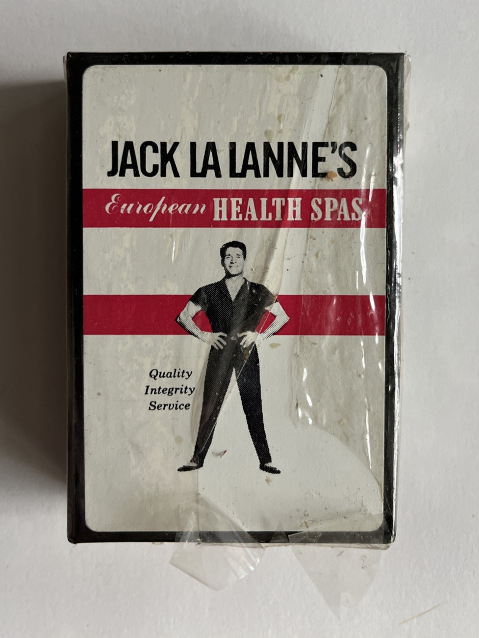 Vintage partially sealed Jack La Lanne’s European Health Spas Deck Playing Cards