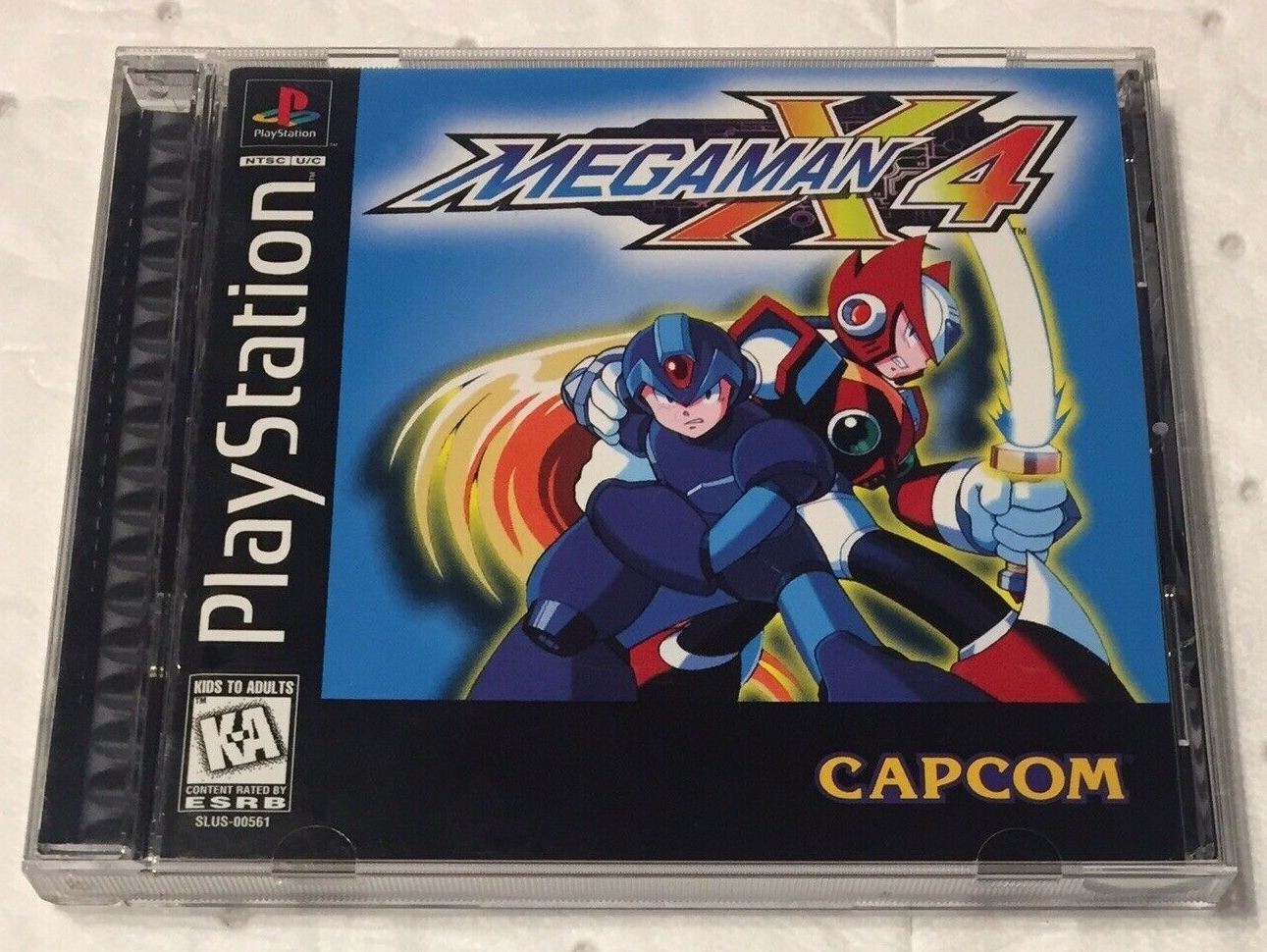 Mega Man X4 (SONY PlayStation 1, 1997) PS1 PSX CAPCOM COMPLETE PRISTINE MINT