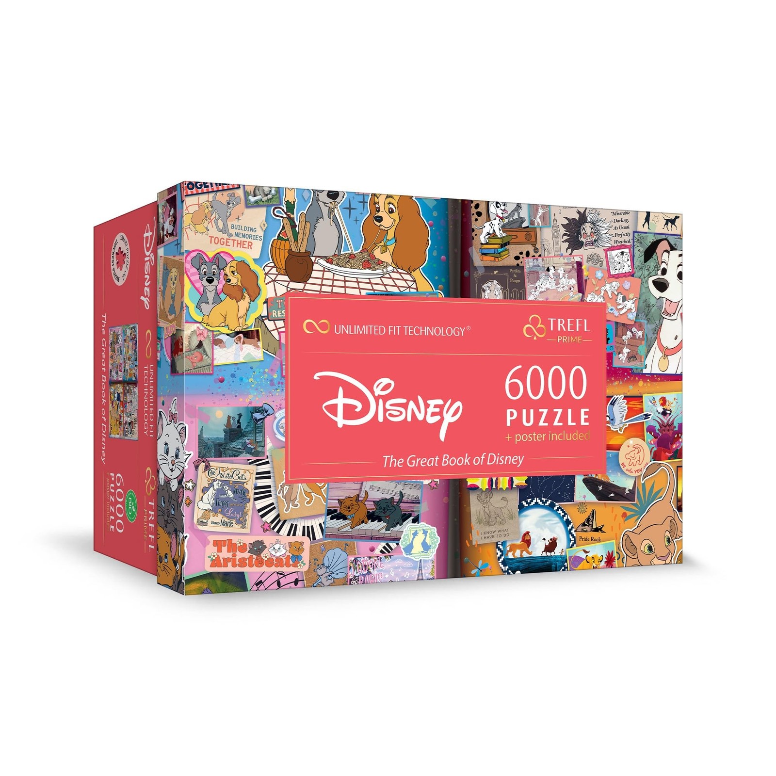 Trefl The Great Book of Disney - 6000 Piece Puzzle 52.5\
